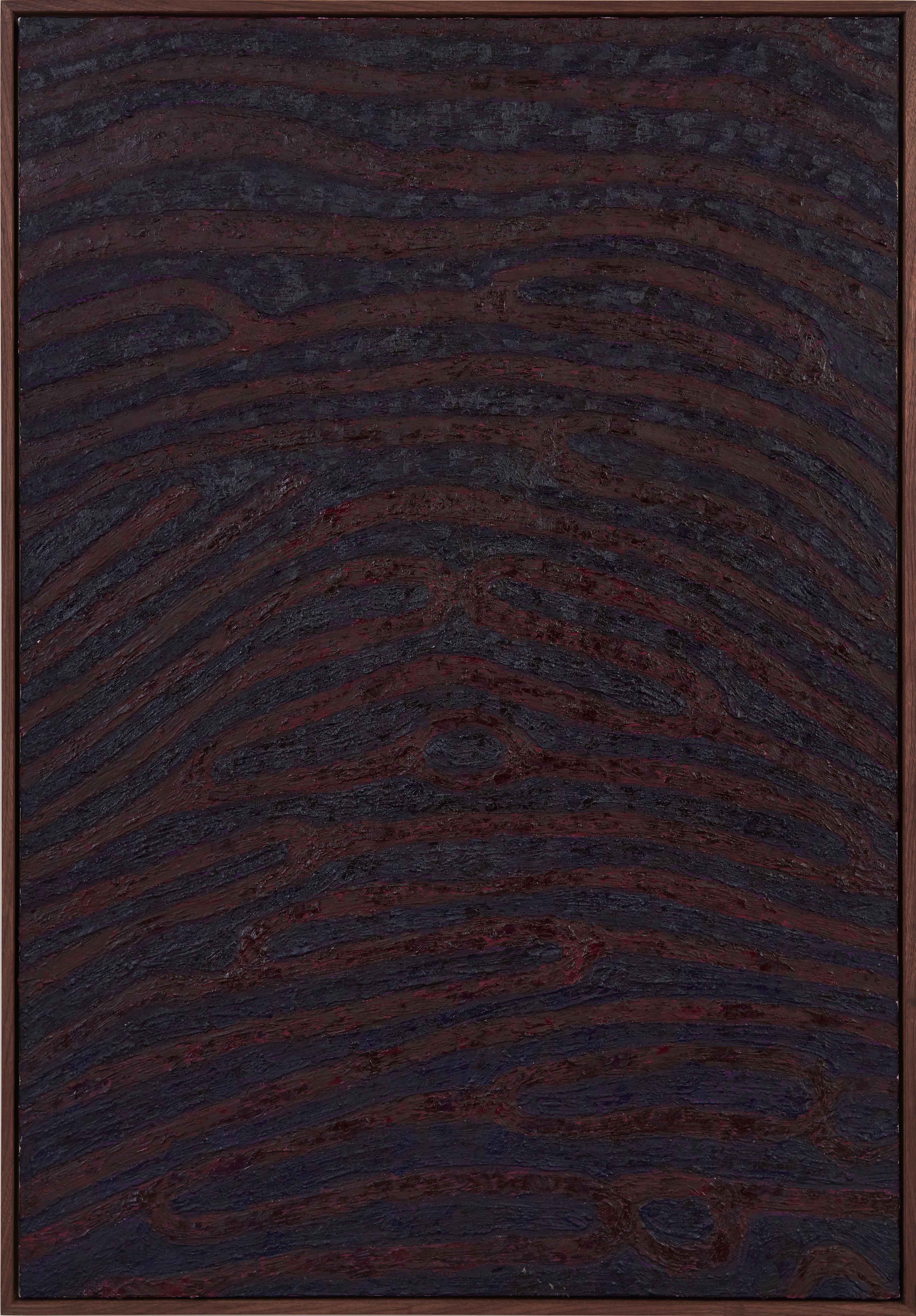 21-50-2, 2021, Mixed media, oil on linen, 81 x 117.3 cm