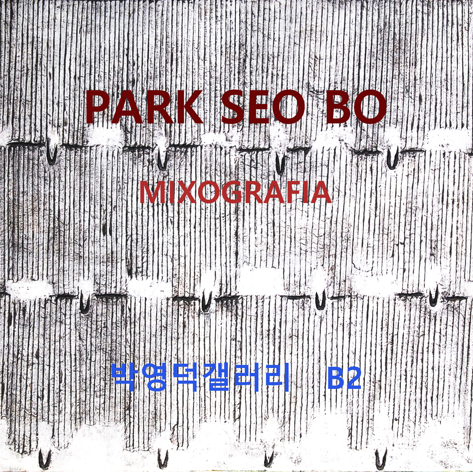 Park Seo Bo: Mixografia
